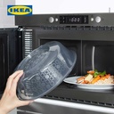 IKEA PRICKIG Tutup Microwave / Tudung Saji Tahan Panas