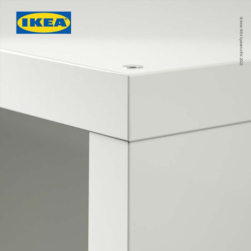 IKEA KALLAX Rak Pajangan Minimalis Putih Berkualitas 77x77cm