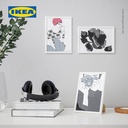 IKEA YLLEVAD Bingkai Foto Gambar Bahan Plastik 13x18 cm