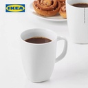 IKEA VARDERA Cangkir Kopi atau Teh 30 cl Putih