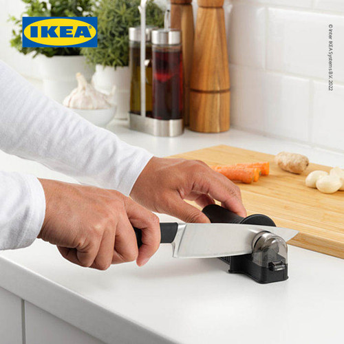 IKEA ASPEKT Pengasah Pisau Hitam Berkualitas