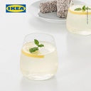 IKEA DYRGRIP Gelas Kaca Bening untuk Minum 36cl