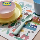 IKEA KALAS Sendok Makan Bayi Warna-Warni Isi 4pcs BPA Free