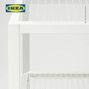 IKEA BAGGEBO Meja TV Minimalis Putih 90x35x40 cm