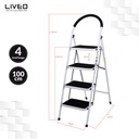 Tangga Rumahan Lipat Steel LIVEO LV-114 / Ladder 4 Step