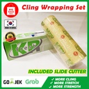 Plastik Wrap KR Food Wrapping Food Grade Sealer Makanan