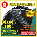 Pinus Plastik Polymailer 30 x 40CM isi 100pcs Olshop Packing +Perekat