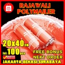 Plastik Polymailer 20x40cm isi 100 pcs RAJAWALI Olshop Packing Premium