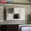 SAPPORO WEIMAR 6 - Loker Besi Dinding 6 Pintu | Wall Mount Locker 6 Doors