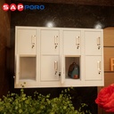 SAPPORO WEIMAR 8 - Loker Besi Dinding 8 Pintu | Wall Mount Locker 8 Doors