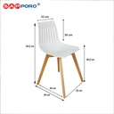 [ SUPER SALE ] SAPPORO KIMBA - Kursi Makan | Kursi Cafe | Dining Chair