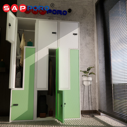 SAPPORO VAREL - Loker Besi 6 Pintu | Steel Locker 6 Doors