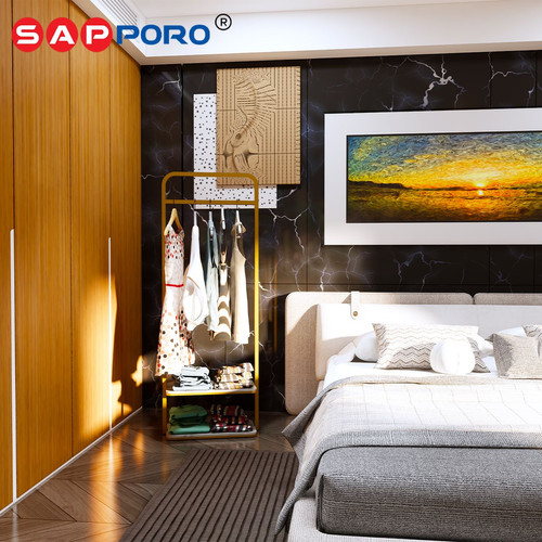 SAPPORO AURE - Rak Pakaian | Lemari Pakaian Gantung | Wardrobe Cabinet