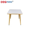 SAPPORO CONDOTTI SQUARE 80 - Meja Makan Marmer Persegi | Dining Table