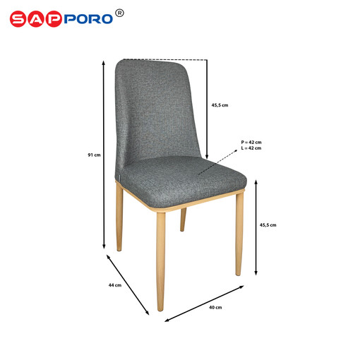 SAPPORO CARSOLI - Meja Makan Set Marmer Bulat | Dining Set Marmer