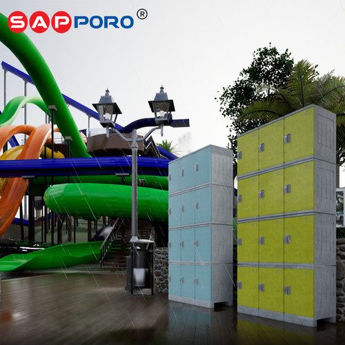 SAPPORO INCHEON - Loker ABS Outdoor 12 Pintu | ABS Locker 12 Doors