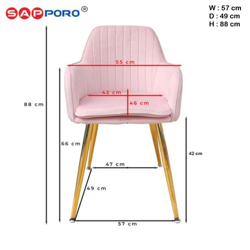 SAPPORO STELLA - Meja Makan Set Marmer | Dining Set Marmer