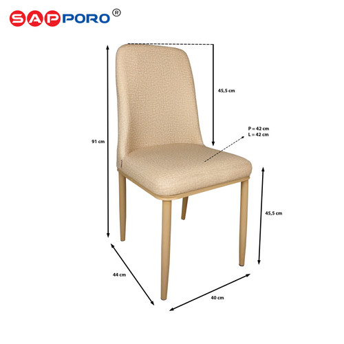 SAPPORO CARONITI - Meja Makan Set Marmer | Dining Set Marmer