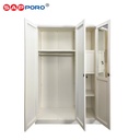 SAPPORO BOLOGNA - Lemari Pakaian Besi 3 Pintu | Steel Wardrobe 3 Doors