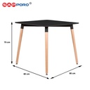 SAPPORO COMARA - Meja Makan | Meja Makan Persegi | Dining Table