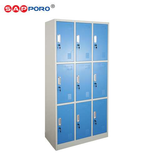 SAPPORO KOLN 9 - Loker Besi 9 Pintu | Steel Locker 9 Doors