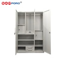 SAPPORO LATINA - Lemari Pakaian 3 pintu | Steel Wardrobe 3 Doors