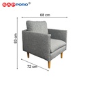 [ SUPER SALE ] SAPPORO JESSHEIM 1 – Sofa 1 Seater | Scandinavia Sofa