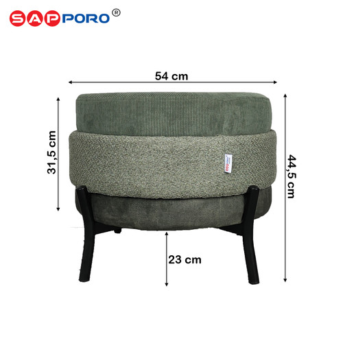 [ SUPER SALE ] SAPPORO VIRGINIA - Kursi Stool | Kursi Minimalis