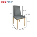 SAPPORO NEMOLI - Meja Makan Set Motif Marmer | Dining Set Rock Beam