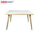 SAPPORO CONDOTTI ANGELO - Meja Makan Set Marmer | Dining Set Marmer