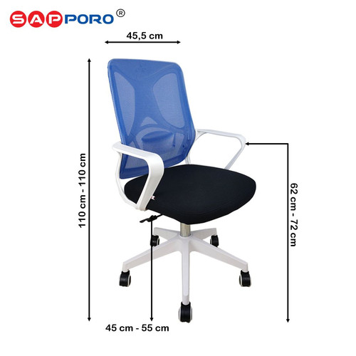 [ BIG PROMO ] SAPPORO MADRONA - Kursi Kantor | Office Chair