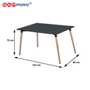 SAPPORO CARNHAM - Meja Makan | Meja Pesegi Panjang | Dining Table