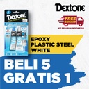 Lem Besi Epoxy Plastic Steel Dextone 48gr ( Beli 5 gratis 1 )