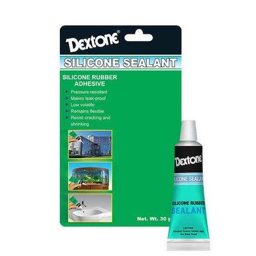 Lem Kaca Dextone Silicone Sealant