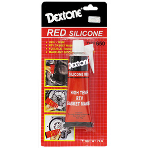 Lem Gasket Silicon Red Dextone - 30Gr