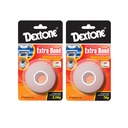 Lem Double Tape Weather Proof Dextone Extrabond Merah 12mm dan 25 mm