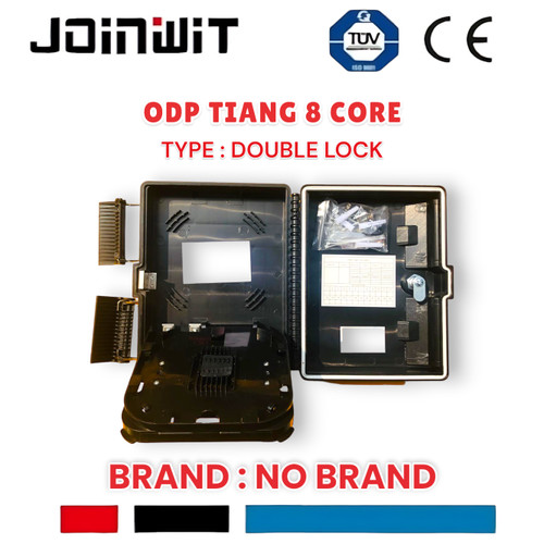 ODP 8 CORE double lock 8core ROSET OTB ODF FIBER OPTIC (HITAM)