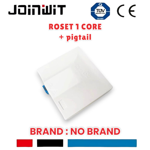 ROSET 1 CORE OTP plus adapter solid dan pigtail roset 1core lengkap FO