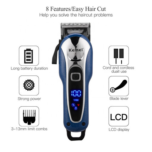 kemei km-1995 Men's haircutters professional hair clippers electric