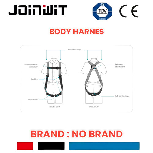 ALAT PENGAMAN/safety harnes body/harness/herness SINGLE HOOK- panjang