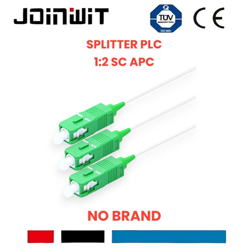 PLC Splitter Micro 1:2 SC APC/FO/Fiber Optik/Optic/Bagus