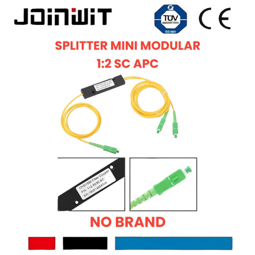 Passive splitter / pasif spliter 1:2 fiber optic SC /APC (BAGUS)