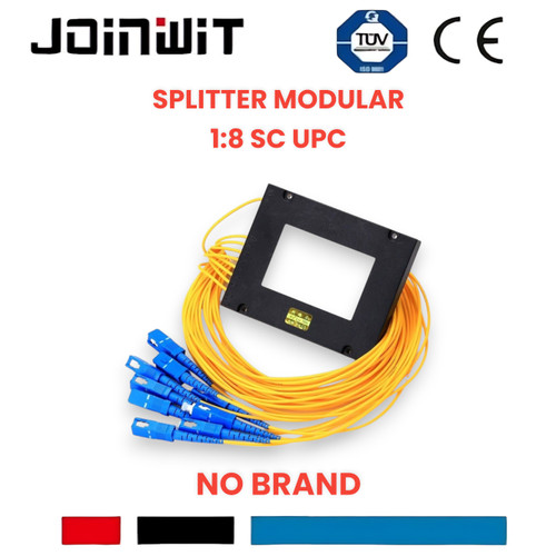 Passive splitter / pasif spliter 1:8 fiber optic MODULAR