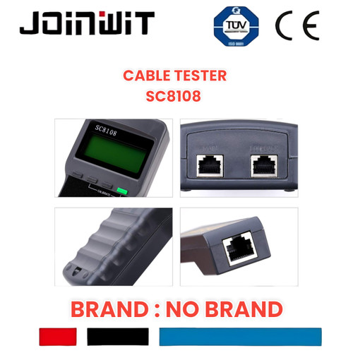 Cable Tester SC8108 LCD CAT5 RJ45 Network LAN