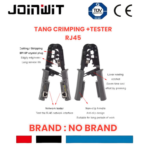 Crimping Tools / Tang RJ45 + Kabel Lan Tester