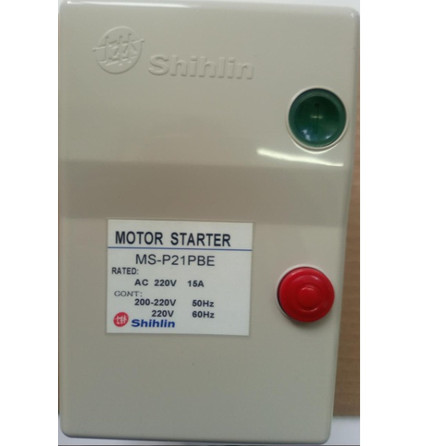 DOL Starter / Magnetic Switch MS-P21PBE 15A Shihlin 220V / 380V