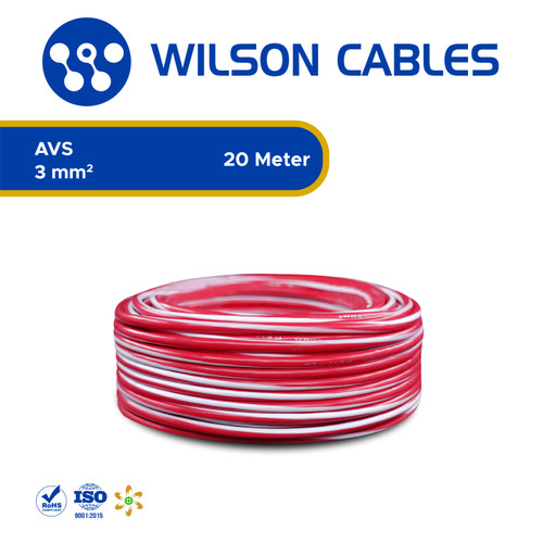 AVS 3 mm2 20 Meter - Kabel Otomotif Wilson Cables