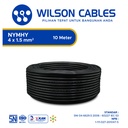 NYMHY 4x1.5 mm2 5 Meter - Kabel Tembaga Serabut Wilson Cables