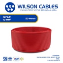 NYAF 10 mm2 50 Meter - Kabel Tembaga Serabut Wilson Cables