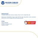 Wilson Cables - NYYHY 3x1.5 mm² 100 Meter - Kabel Tembaga Serabut